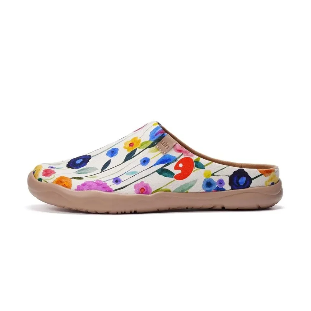 UIN Women's Comfort Shoes Casual slippers (RICH BLOOMS MALAGA) - Picture 4 of 5
